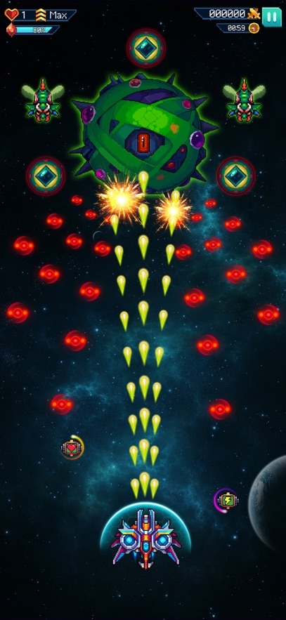 Galaxiga - Classic 80s Arcade Hack
