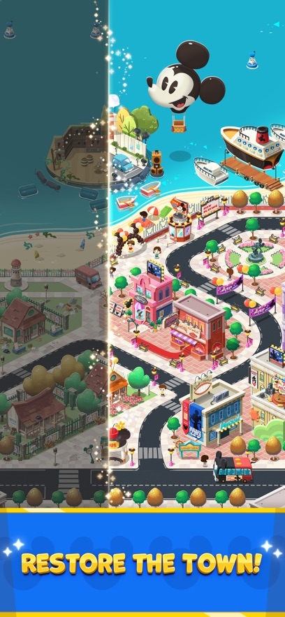 Disney Pop Town! Match 3 Games Hack