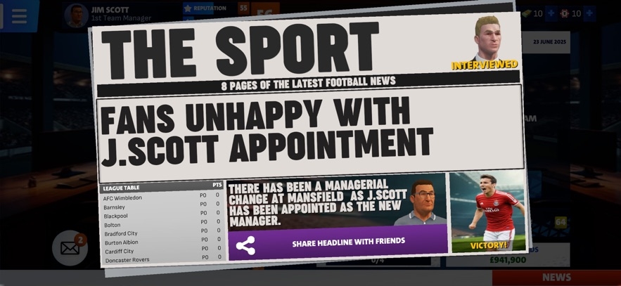 First Team Manager Season 2026 Hack