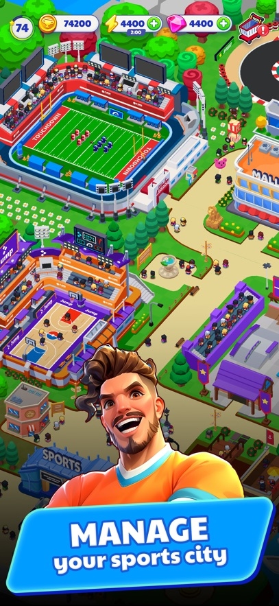 Merge Sports: City Builder Hack