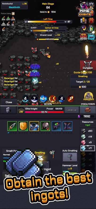 Mine Knights! Hack