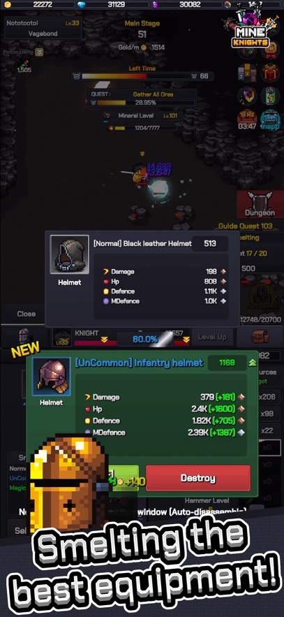Mine Knights! Hack