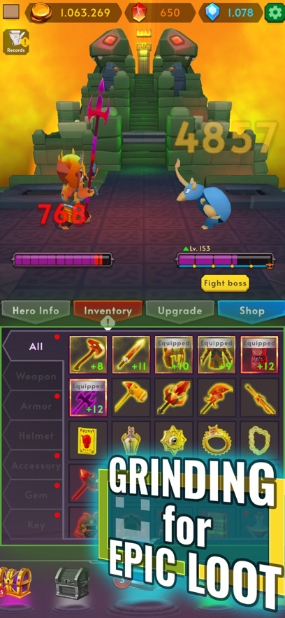 Only Grind: Loot & Fight Hack