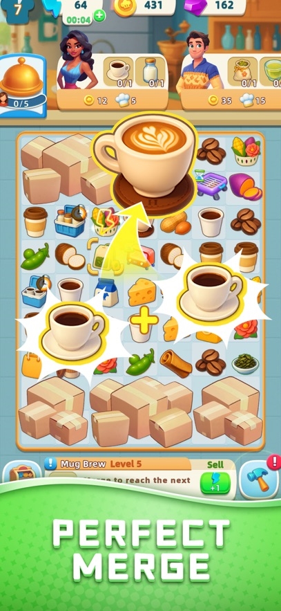 Food Merge Memories Hack