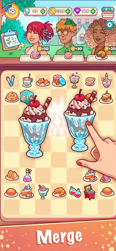 Starbrew Cafe: Mystical Merge Hack