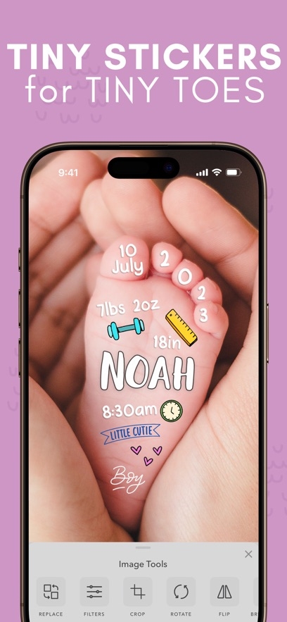 Precious - Baby Photo Art Hack