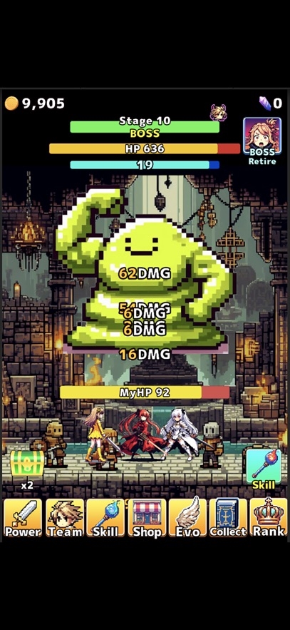 Hack and slash clicker Hack