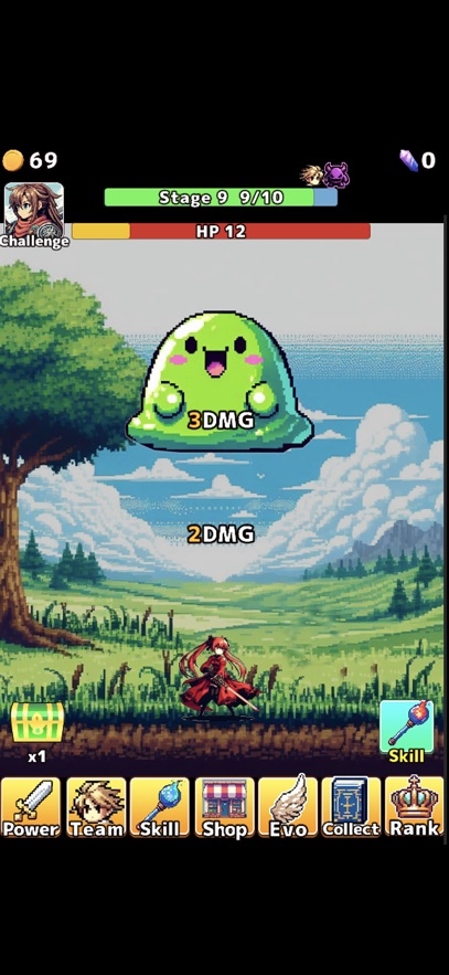 Hack and slash clicker Hack