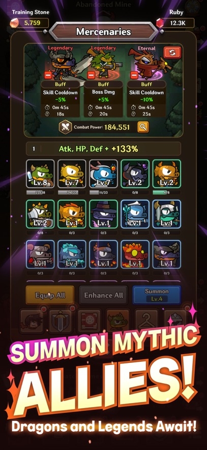 Dragoneer Squad: Idle Hack