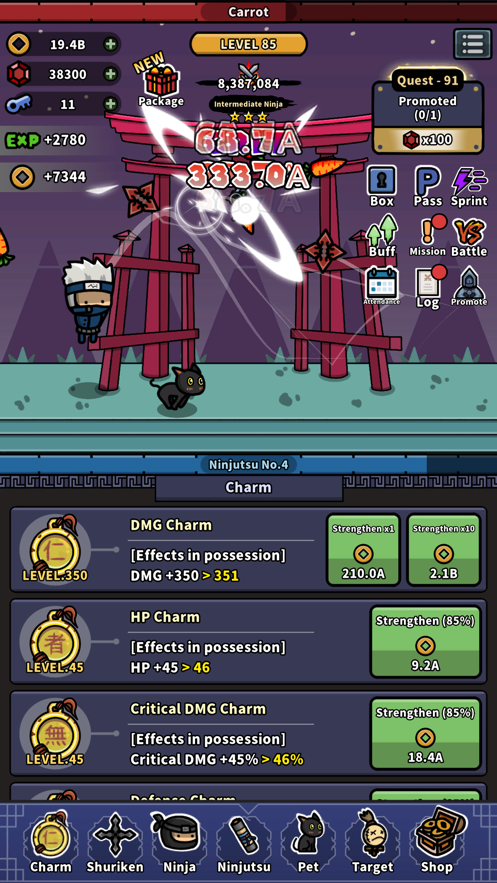 Fiery Ninja : Idle RPG Hack
