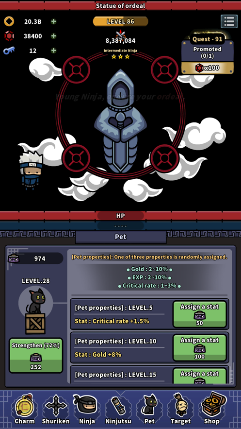 Fiery Ninja : Idle RPG Hack
