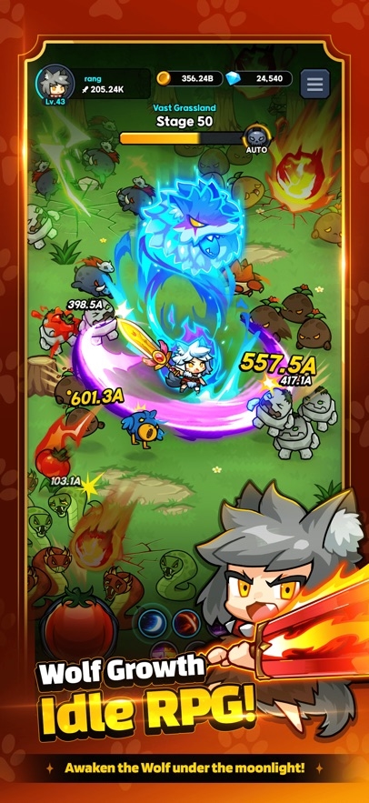Go Go Wolf! Hack