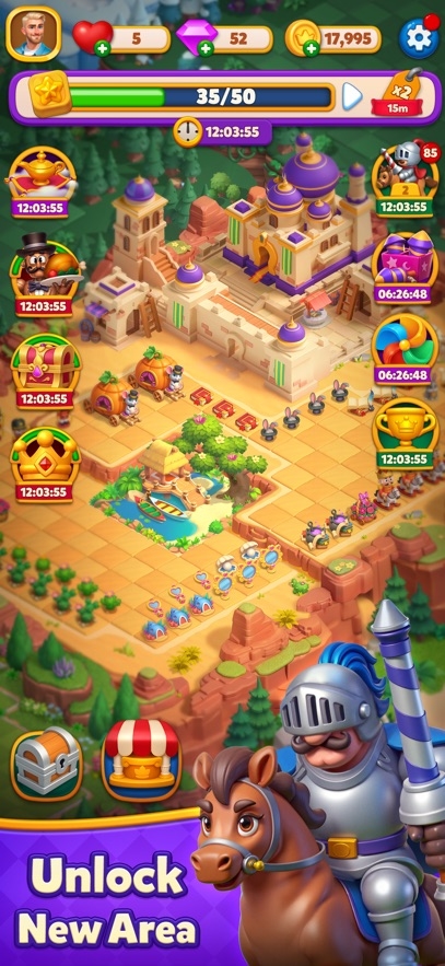 Mergevia: Match Tiles & Merge Hack