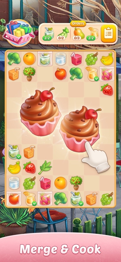 Corner Cafe : Merge & Cook Hack
