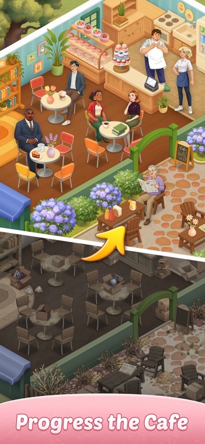 Corner Cafe : Merge & Cook Hack