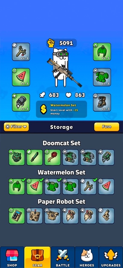 Gun Hero: Cat Survival Shooter Hack