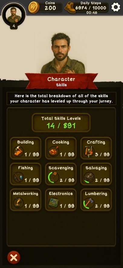 Walkalypse - IRL Survival RPG Hack