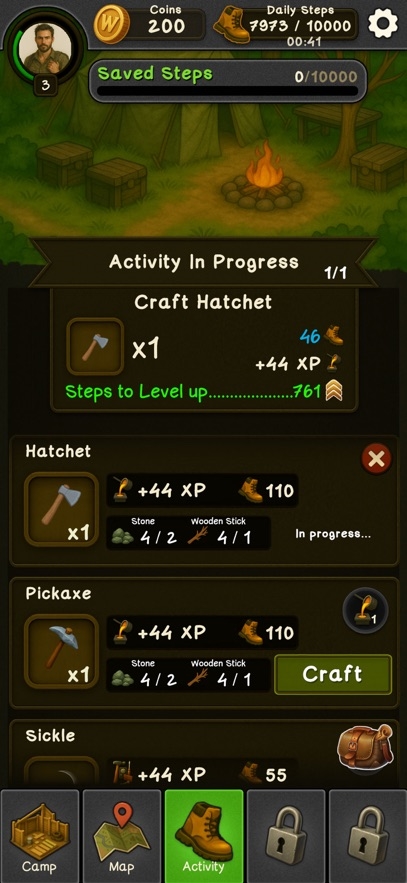 Walkalypse - IRL Survival RPG Hack