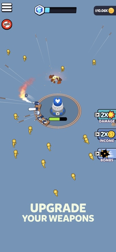 Rail defence Hack