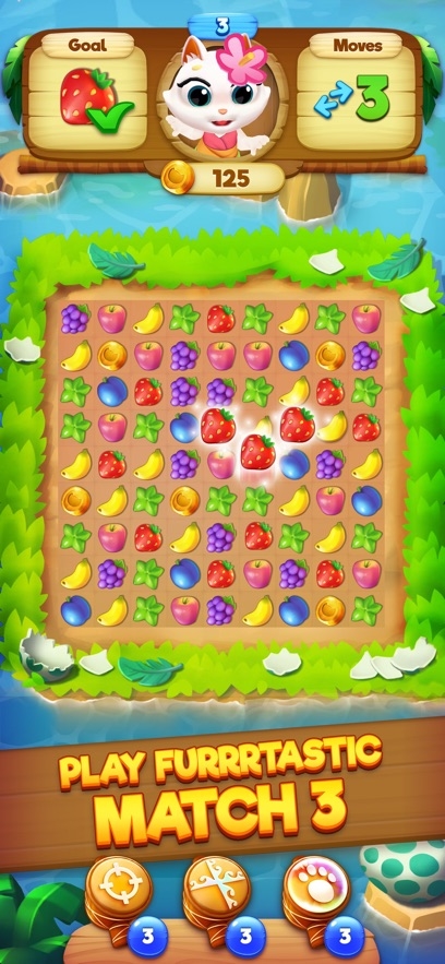 Tropicats: Match 3 Puzzle Game Hack