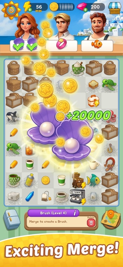 Merge Beach : Gossip & Mystery Hack