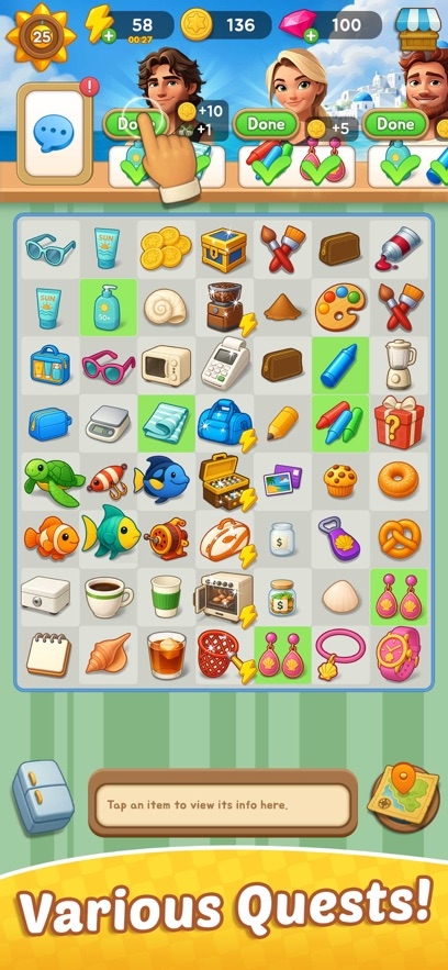 Merge Beach : Gossip & Mystery Hack