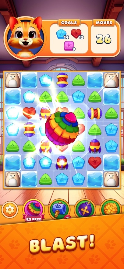 Cat Crunch - Match 3 Games Hack