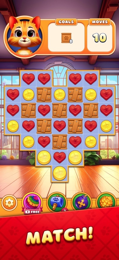 Cat Crunch - Match 3 Games Hack