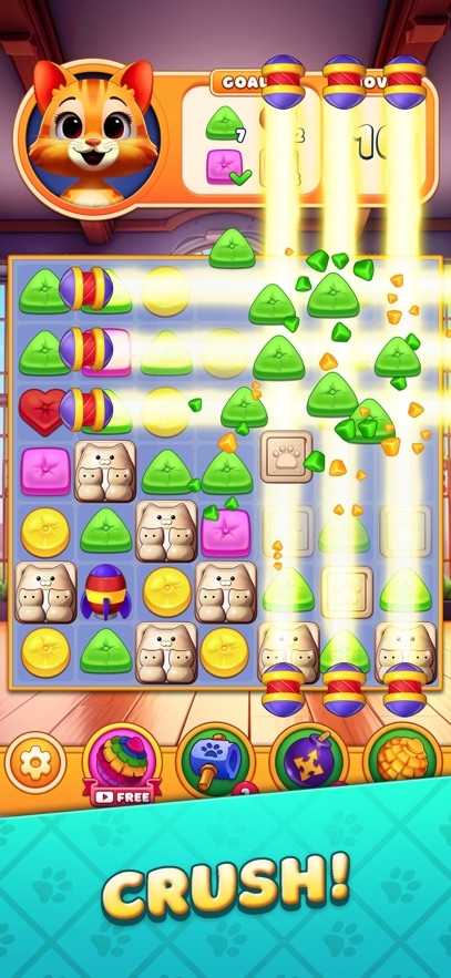 Cat Crunch - Match 3 Games Hack