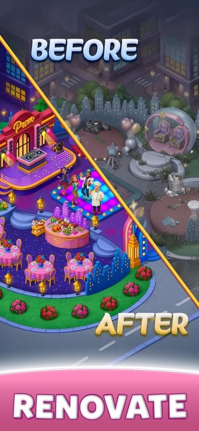 Party Project: Merge Makeover Hack