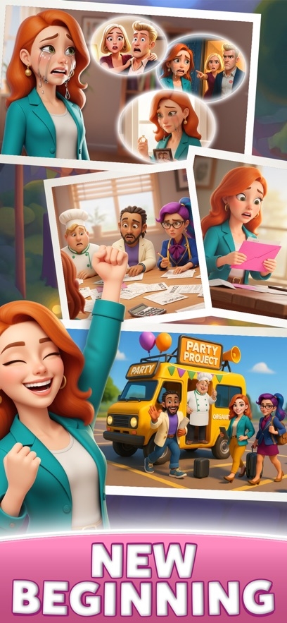 Party Project: Merge Makeover Hack