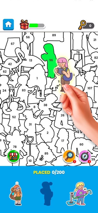 Sticker Book: Color By Number Hack