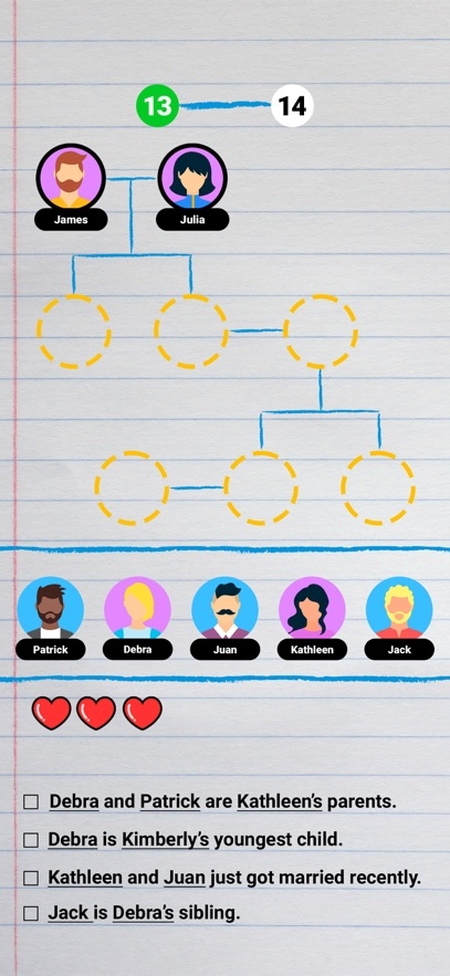 Family Tree! - Logic Puzzles Hack