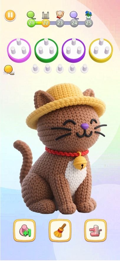 Wool Craze -Yarn Color Sort 3D Hack