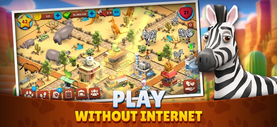 Zoo Island: Wild Family Park Hack