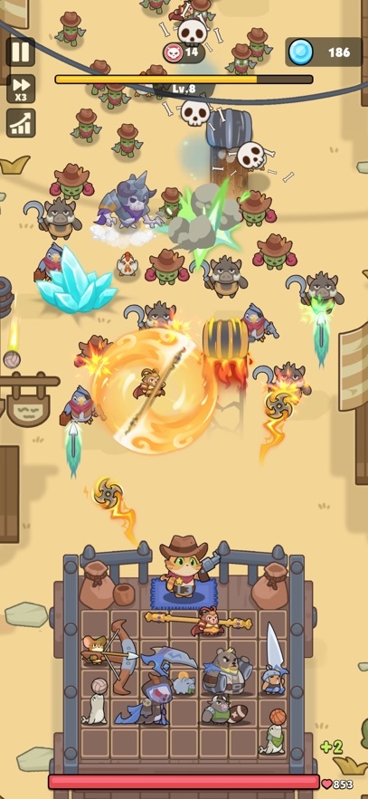 Rumble Paws: Backpack Battle Hack