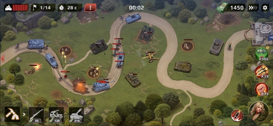 WWII Defense: RTS Army TD game Hack