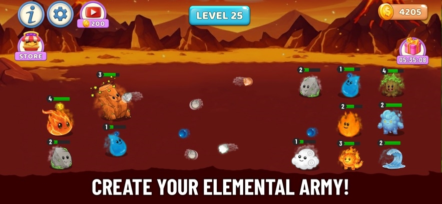 Element War : Merge Games Hack
