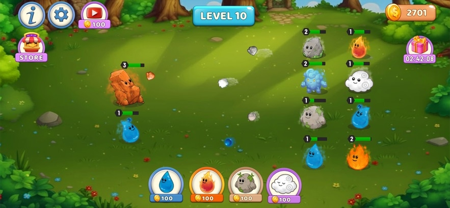 Element War : Merge Games Hack