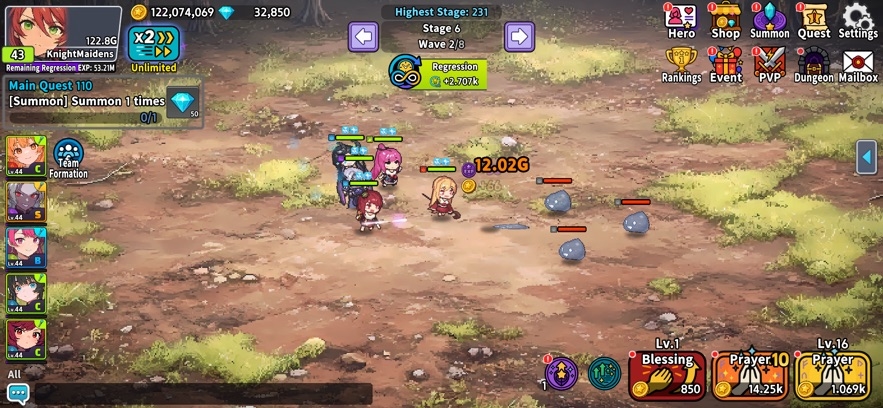 Knight Maidens: Idle RPG Hack