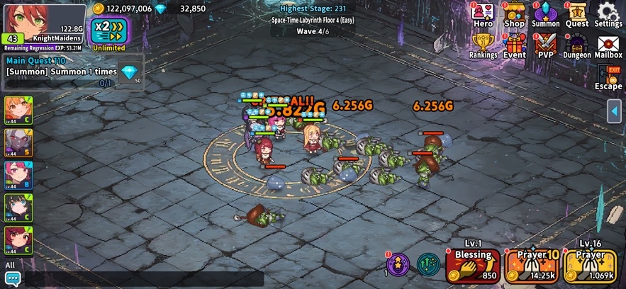 Knight Maidens: Idle RPG Hack