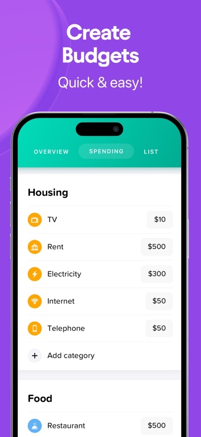 Buddy: Budget Planner App Hack