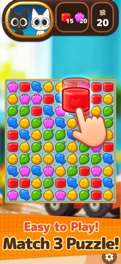 Ash & Snow : Cat Pop'n Match Hack