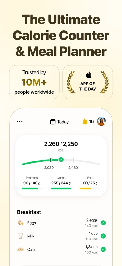 Fitia: Calorie Counter & Diet Hack