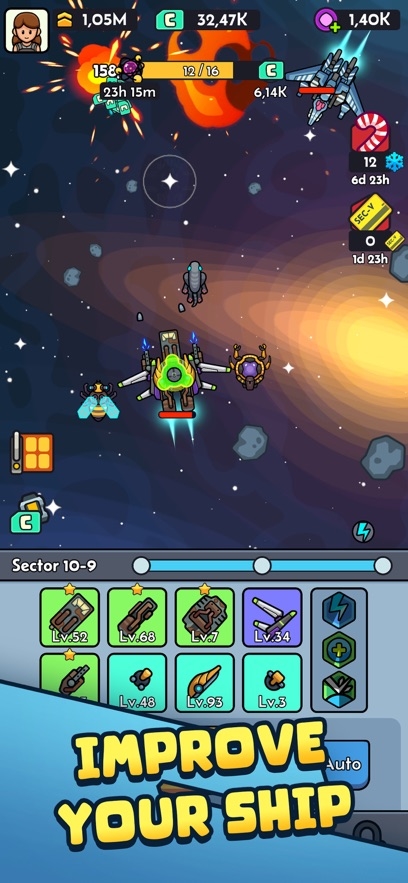 Idle Space: Ship Crafting RPG Hack