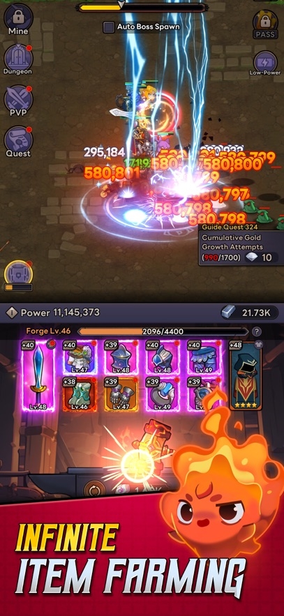 Self-Service Knight : idle RPG Hack