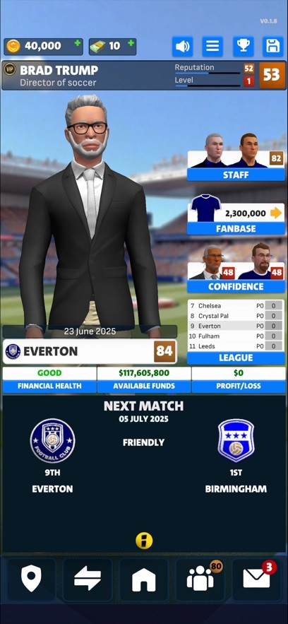 Football Club Management 2026 Hack