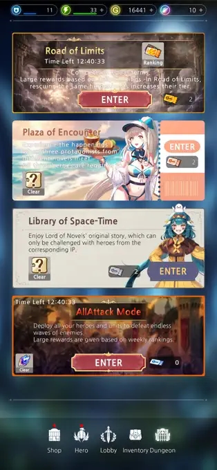 The Lord of Novels RPG Hack