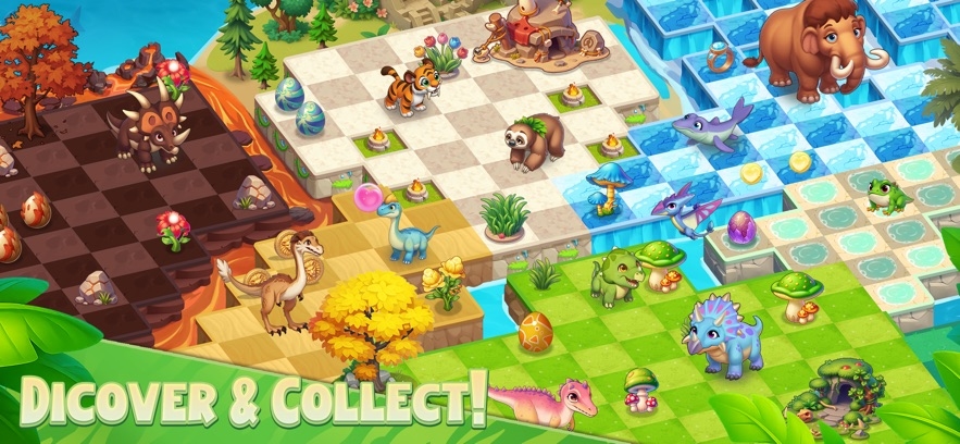 Dino Merge: Jurassic Zoo Hack