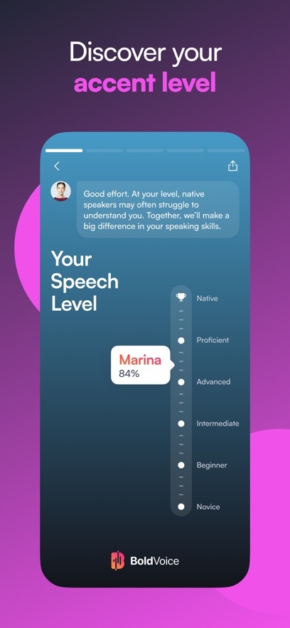 BoldVoice: Accent Training Hack
